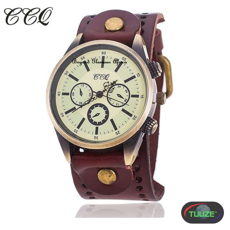 Brown Vintage leather watch