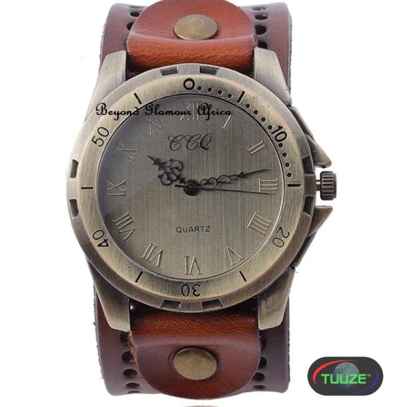 Mens Brown Leather watch