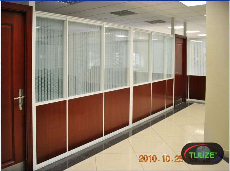 Office partition     gypsum  aluminum  MDF  glass pa